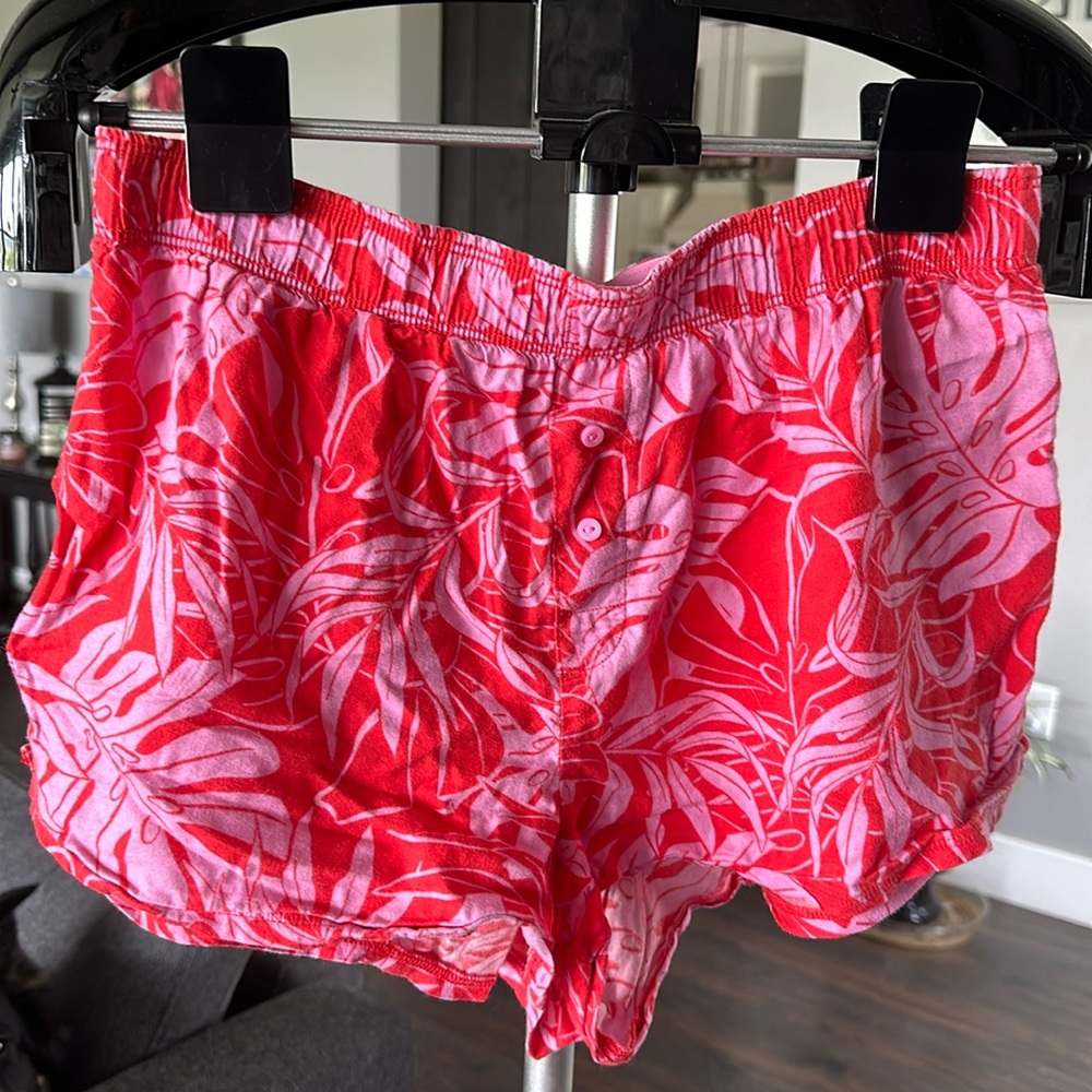 “pink” sleep shorts